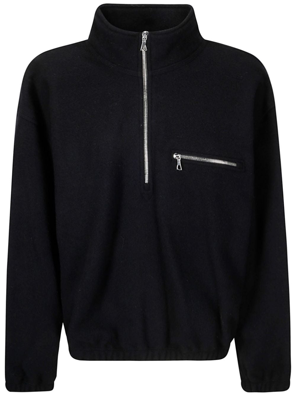 Rier fleece sweatshirt - Black von Rier