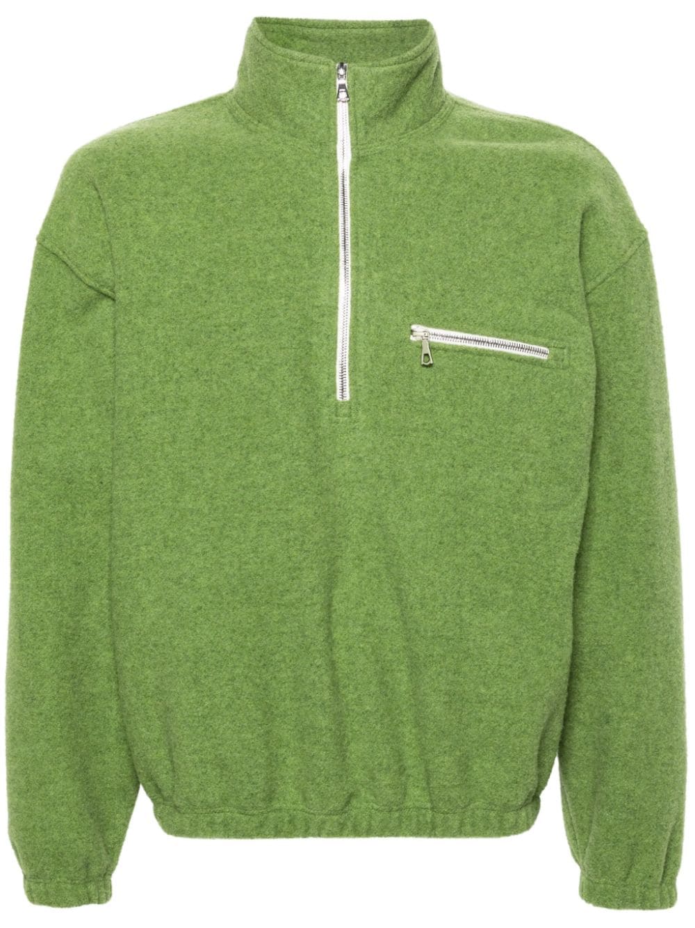 Rier half-zip fleece sweatshirt - Green von Rier