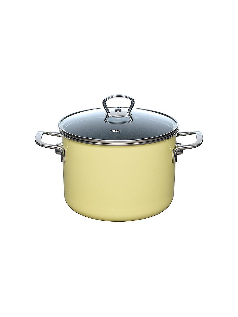 RIESS Fleischtopf 20cm/4l NOUVELLE PUR Lemon gelb RIESS Fleischtopf 20cm/4l NOUVELLE PUR Lemon gelb von Riess