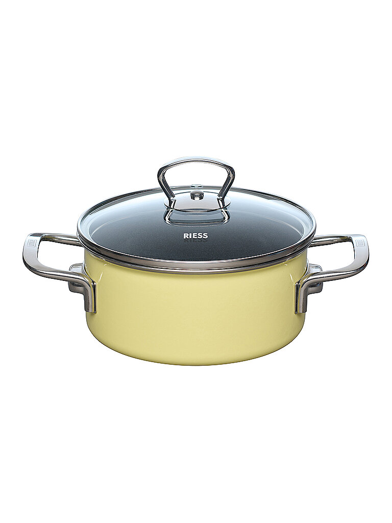RIESS Kochtopf 16cm /1l NOUVELLE PUR Lemon gelb RIESS Kochtopf 16cm /1l NOUVELLE PUR Lemon gelb von Riess