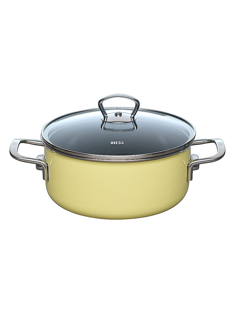 RIESS Kochtopf 20cm /2l NOUVELLE PUR Lemon gelb RIESS Kochtopf 20cm /2l NOUVELLE PUR Lemon gelb von Riess