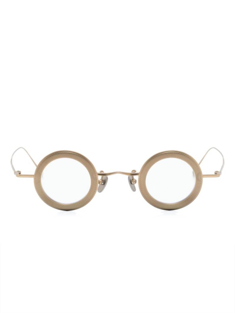 Rigards 1009TI round-frame glasses - Gold von Rigards