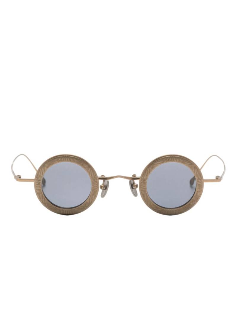 Rigards round-frame titanium sunglasses - Gold von Rigards