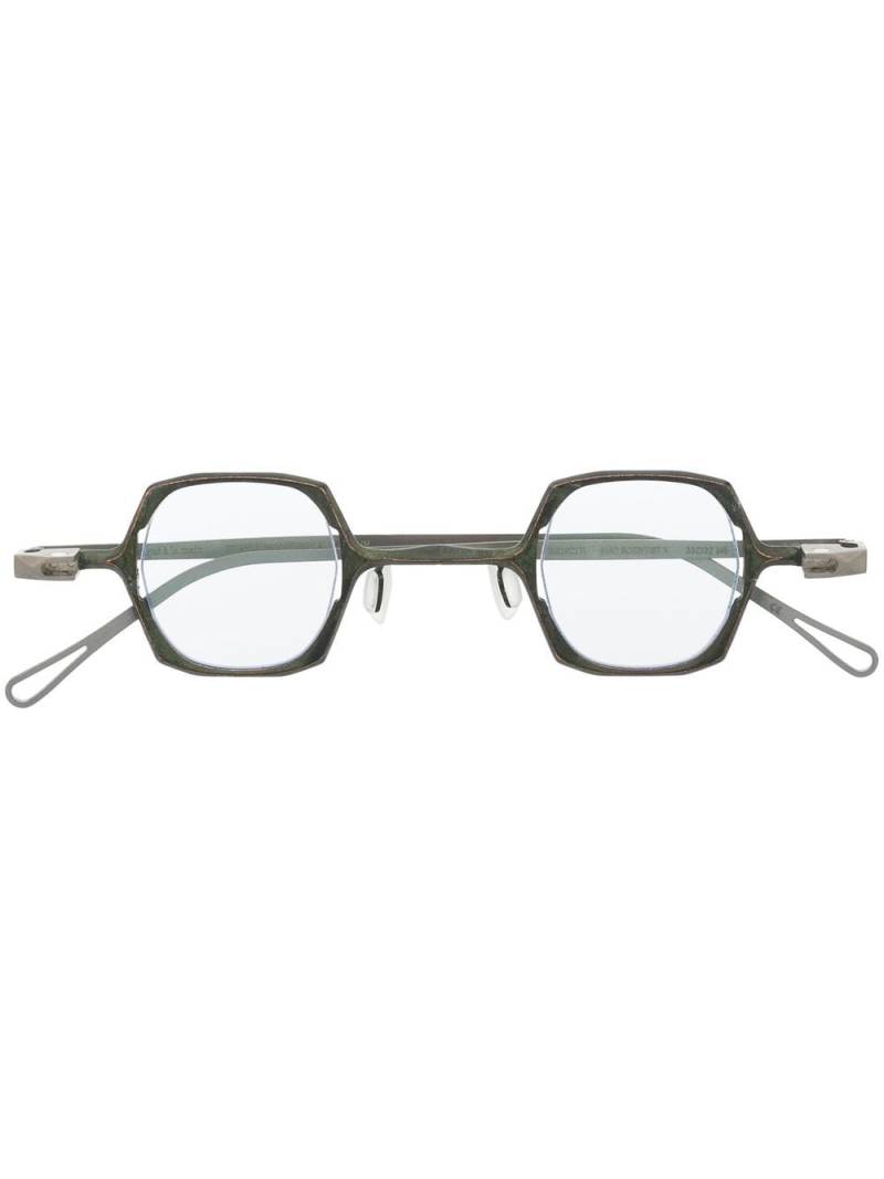 Rigards square-frame design glasses - Grey von Rigards