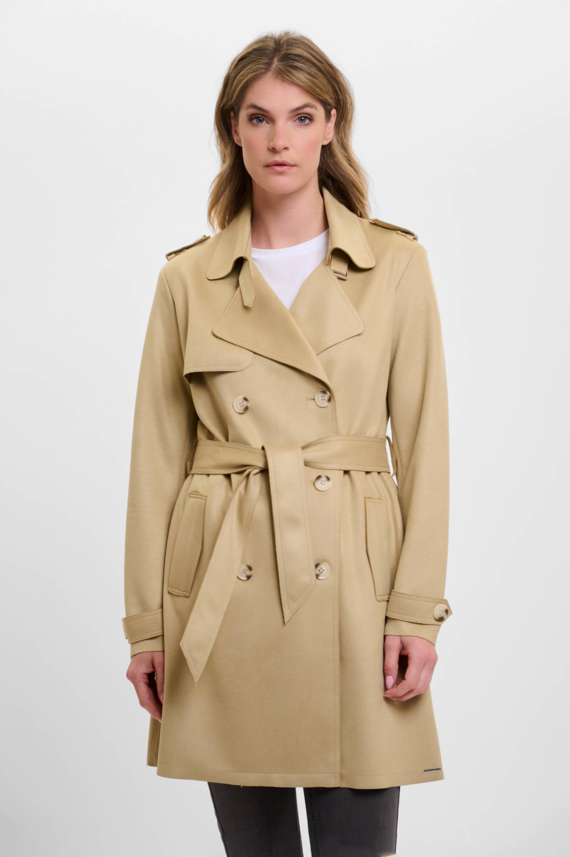 Rino & Pelle Trenchcoat »KYONA«, mit Reverskragen und Bindegürtel Rino & Pelle Trenchcoat »KYONA«, mit Reverskragen und Bindegürtel von Rino & Pelle