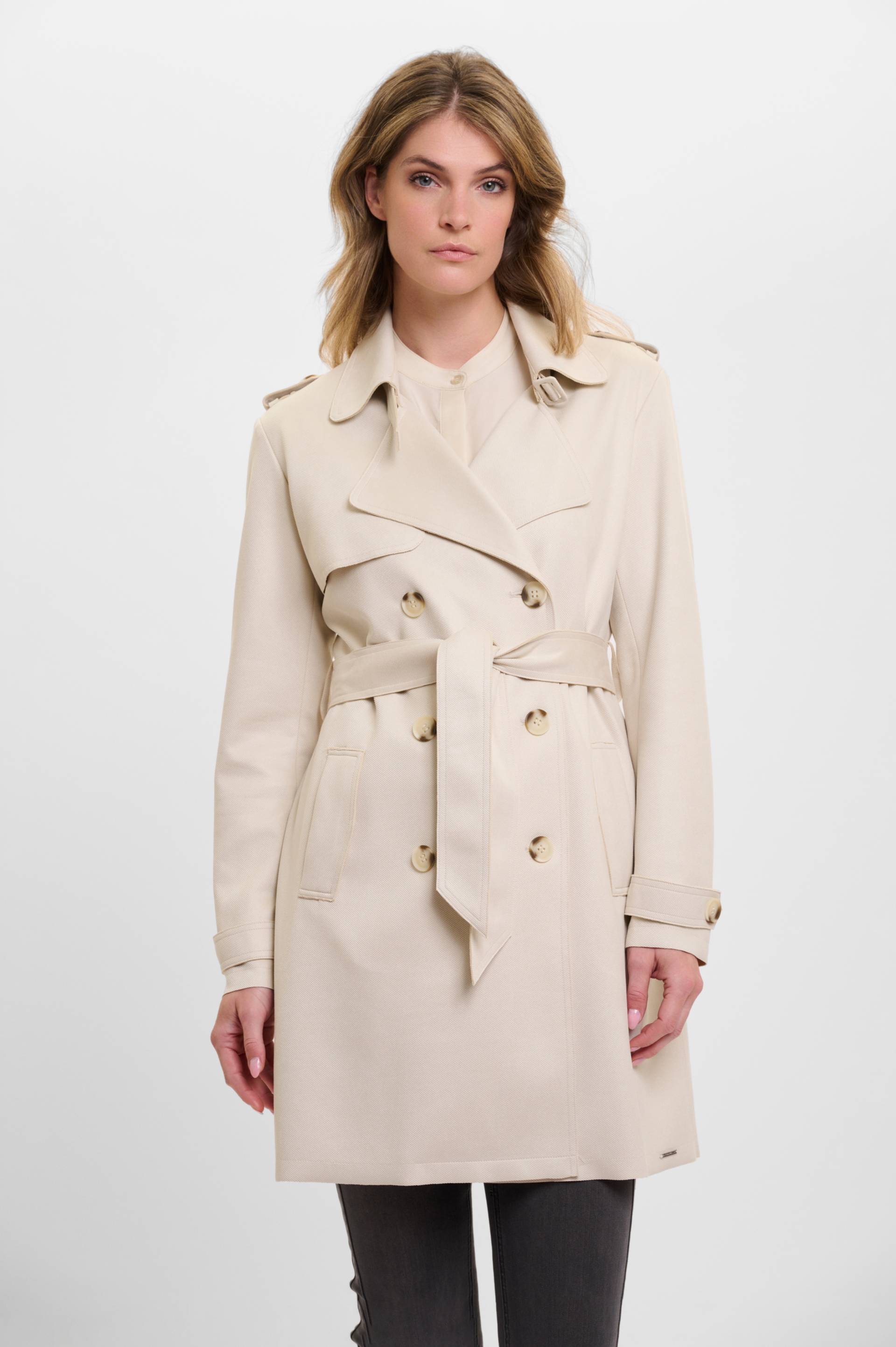 Rino & Pelle Trenchcoat »KYONA«, mit Reverskragen und Bindegürtel Rino & Pelle Trenchcoat »KYONA«, mit Reverskragen und Bindegürtel von Rino & Pelle