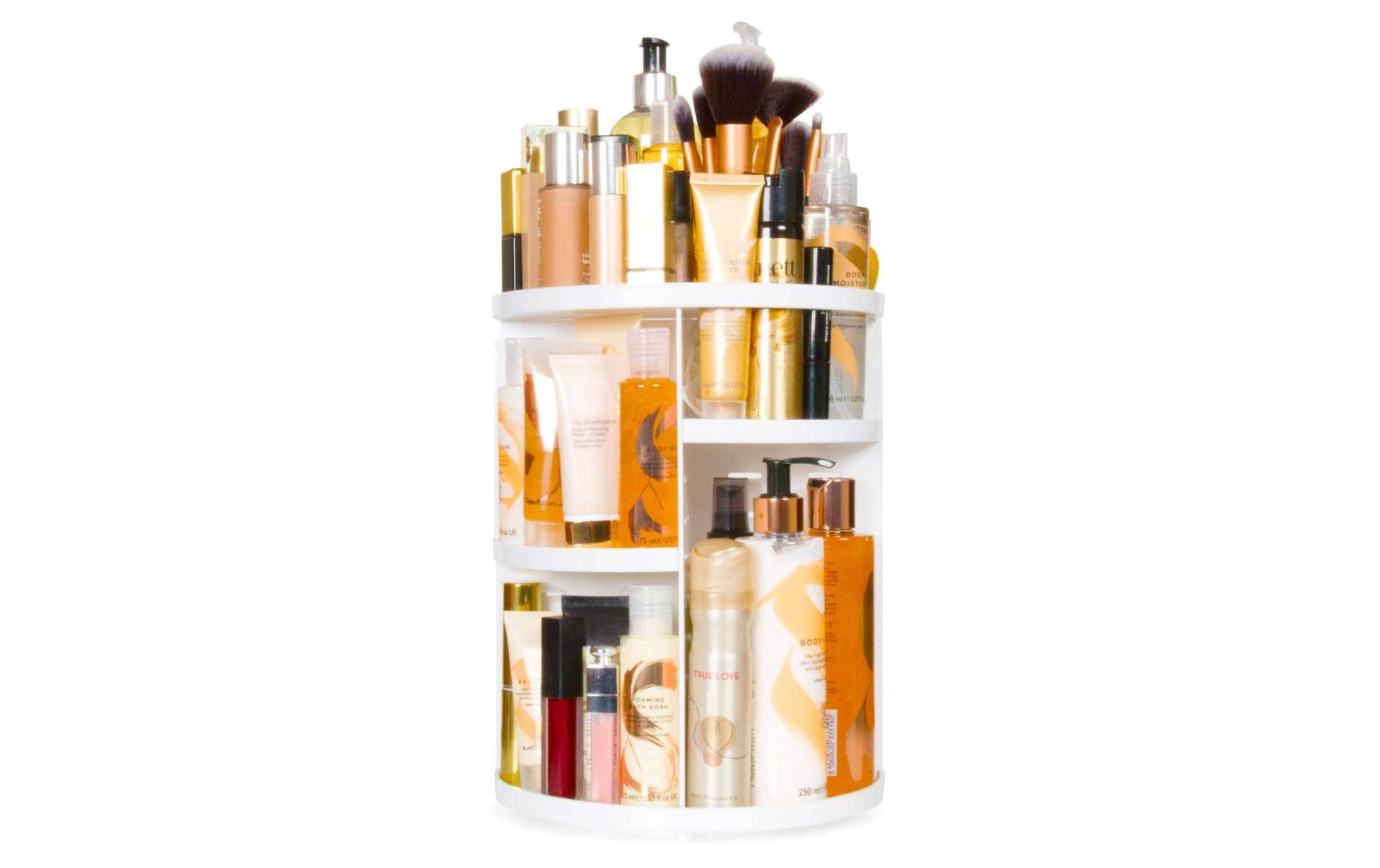 Rio Make-Up Organizer »Organizer Karussel weiss CSST« von Rio