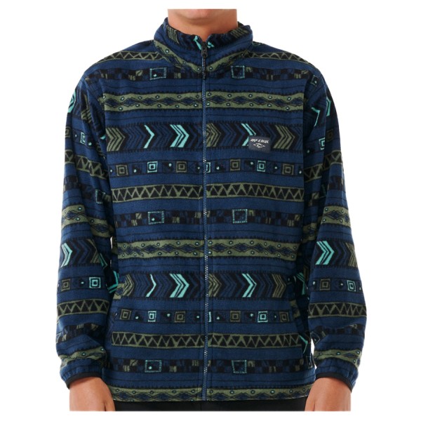 Rip Curl - Fun Times Polar Fleece - Fleecejacke Gr L blau von Rip Curl