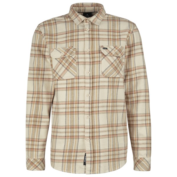 Rip Curl - Griffin Flannel Shirt - Hemd Gr L;M;S;XL;XXL beige;braun von Rip Curl