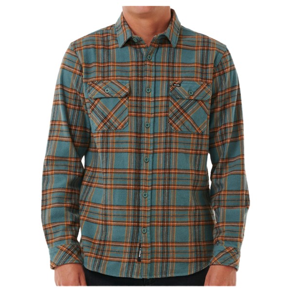 Rip Curl - Griffin Flannel Shirt - Hemd Gr M braun von Rip Curl