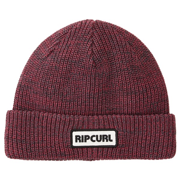 Rip Curl - Icons Beanie - Mütze Gr One Size rot von Rip Curl