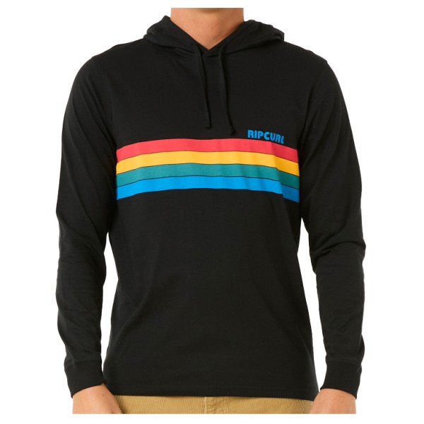 Rip Curl - New Surf Revival L/S Hood - Longsleeve Gr L;M;S;XL;XXL schwarz;weiß Rip Curl - New Surf Revival L/S Hood - Longsleeve Gr L;M;S;XL;XXL schwarz;weiß von Rip Curl