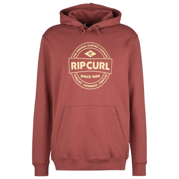 Rip Curl - Stapler Hood - Hoodie Gr L rot von Rip Curl