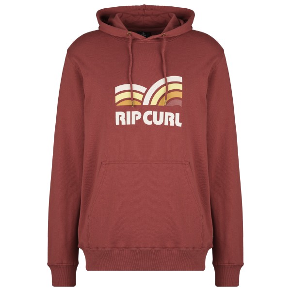 Rip Curl - Surf Revival Capture Hood - Hoodie Gr M rot von Rip Curl