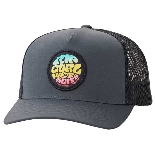 Rip Curl - Wetsuit Icon Trucker - Cap Gr One Size grau von Rip Curl