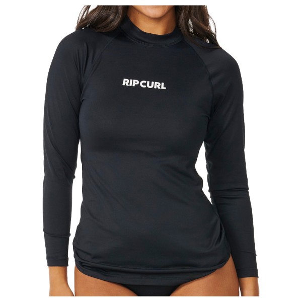 Rip Curl - Women's Classic Surf L/S UPF Rashguard - Lycra Gr M schwarz von Rip Curl
