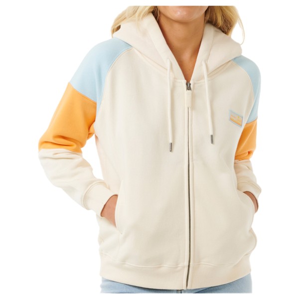 Rip Curl - Women's Galicia Full Zip Fleece - Hoodie Gr S;XS beige;rot von Rip Curl