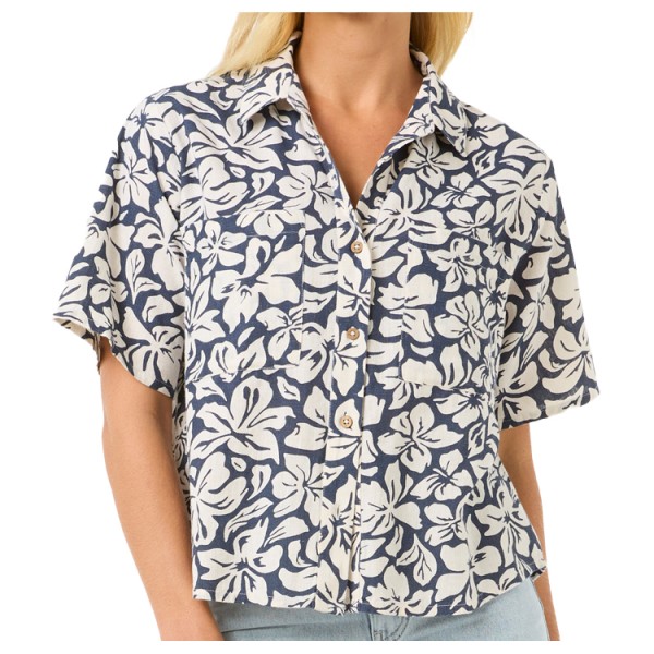 Rip Curl - Women's Las Dalias S/S Shirt - Bluse Gr L;M;S;XL;XS grau Rip Curl - Women's Las Dalias S/S Shirt - Bluse Gr L;M;S;XL;XS grau von Rip Curl