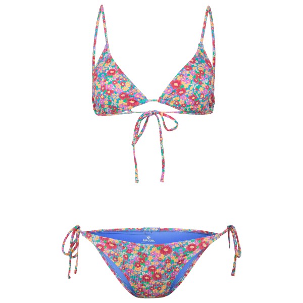 Rip Curl - Women's Las Flores Sliding Tri Set - Bikini Gr S bunt von Rip Curl