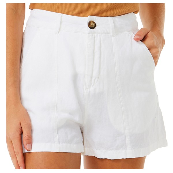 Rip Curl - Women's Premium Linen Short - Shorts Gr L;M;S;XL;XS beige;weiß von Rip Curl