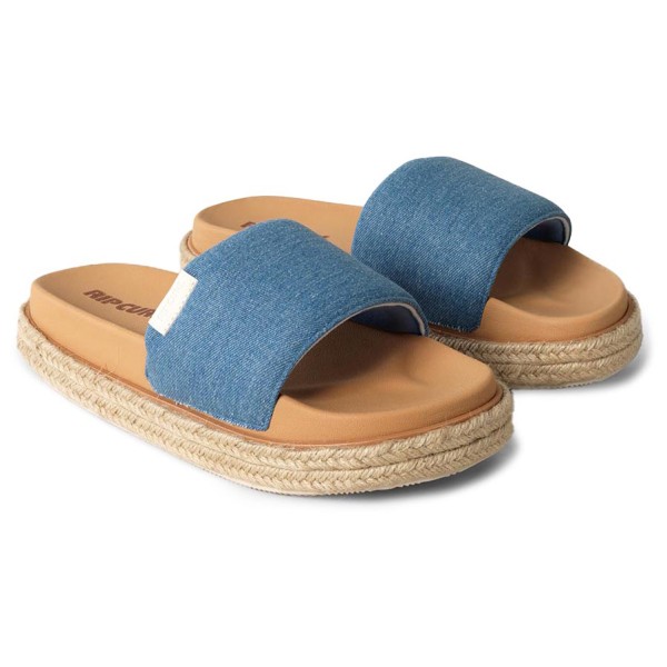 Rip Curl - Women's Premium Surf Bloom Espadrille - Sandalen Gr 38 beige/blau von Rip Curl