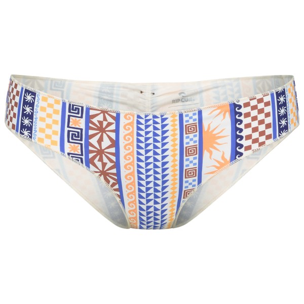 Rip Curl - Women's San Carlos Cheeky Pant - Bikini-Bottom Gr S weiß von Rip Curl