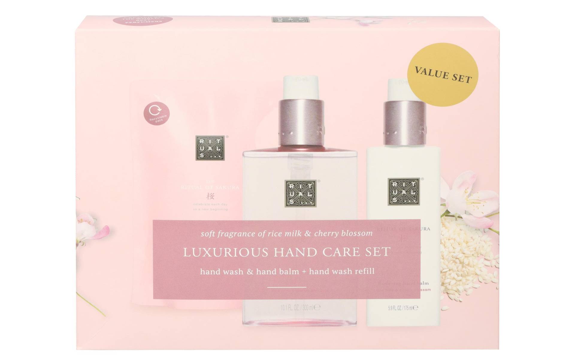 Rituals Pflege-Set »Sakura Hand Care Set 3-teilig«, (3 tlg.) von Rituals