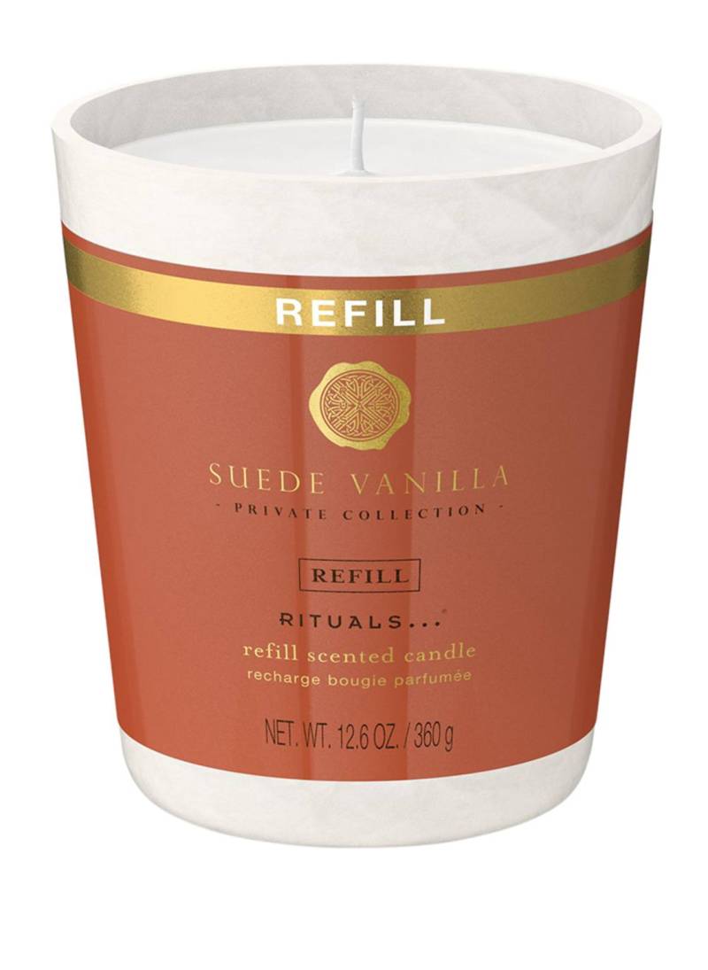 Rituals Suede Vanilla Refill Duftkerze 360 g von Rituals