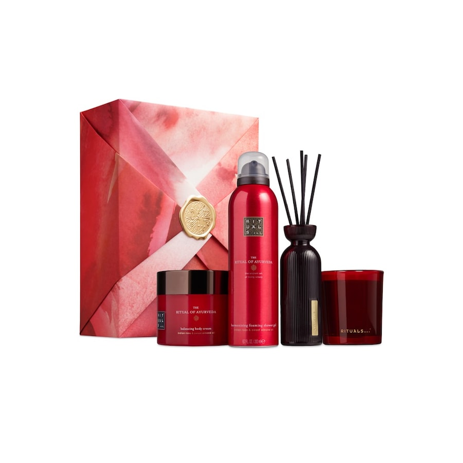 Rituals The Ritual of Ayurveda Rituals The Ritual of Ayurveda Sweet Almond Oil & Indian Rose Bath & Body Gift Set Large koerperpflege 1.0 pieces von Rituals