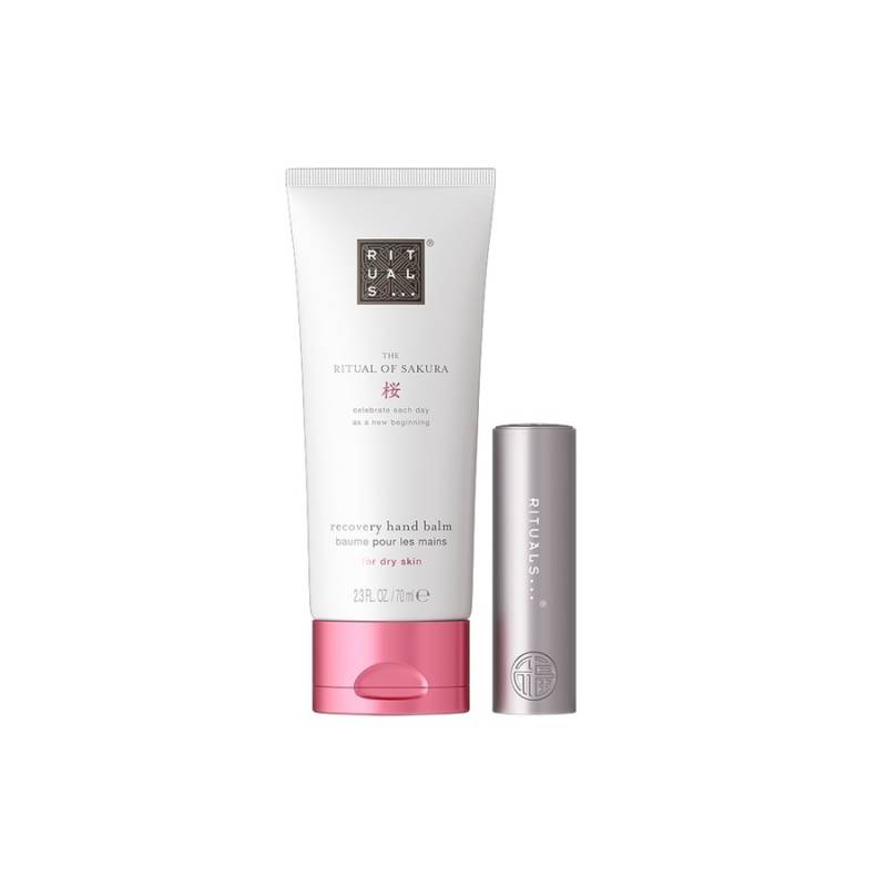 Rituals The Ritual of Sakura Rituals The Ritual of Sakura Hands & Lips Balm Duo handpflegeset 1.0 pieces von Rituals