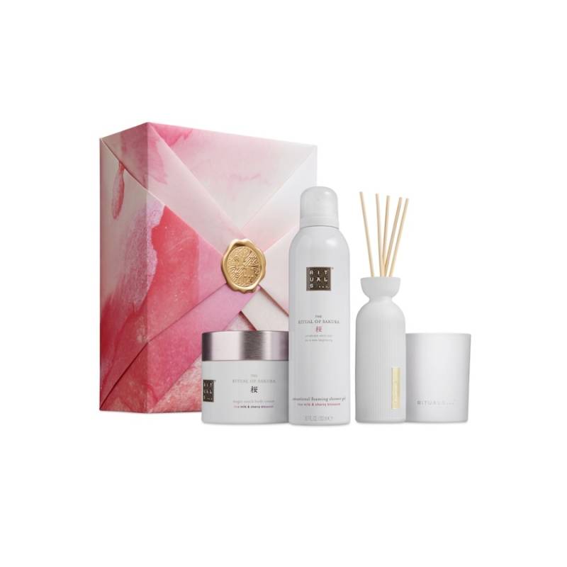 Rituals The Ritual of Sakura Rituals The Ritual of Sakura Cherry Blossom & Rice Milk Bath & Body Gift Set Large koerperpflege 1.0 pieces von Rituals