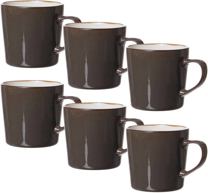 Ritzenhoff & Breker Becher »Kaffeebecher-Set Visby 6tlg, Weiss«, (Set, 6 tlg., Das Set besteht aus 6 Kaffeebechern), 6-teilig von Ritzenhoff & Breker