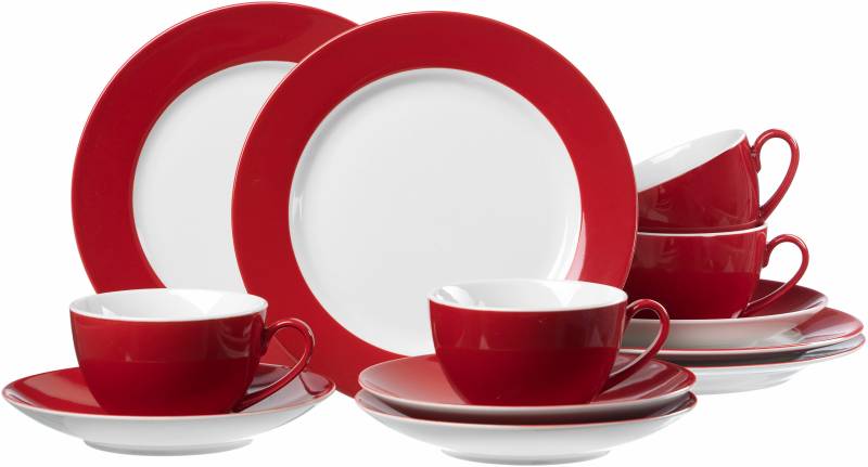 Ritzenhoff & Breker Kaffeeservice »Geschirr-Set, Service«, (Set, 12 tlg.), 12 Teile, für 4 Personen von Ritzenhoff & Breker