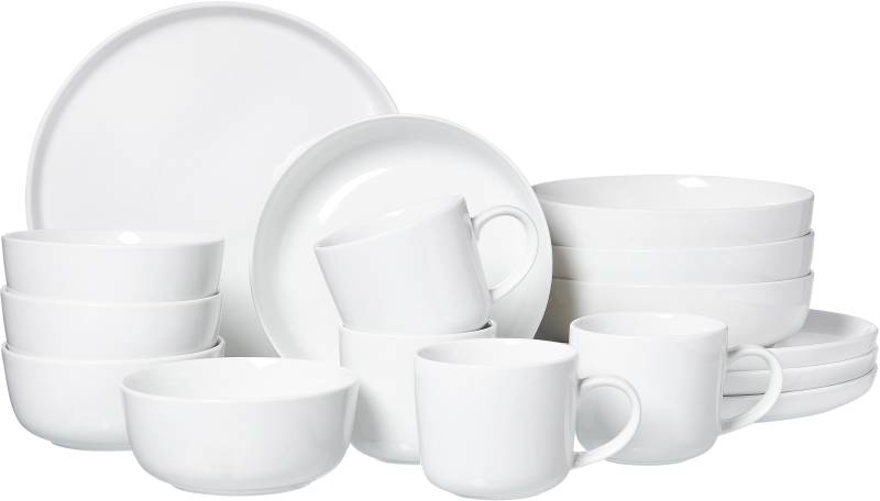 Ritzenhoff & Breker Kombiservice »Finja«, Set, 16-teilig: 4 Teller, 4 Schalen, 4 Kaffeebecher, 4 XXL-Gourmet-Schalen von Ritzenhoff & Breker