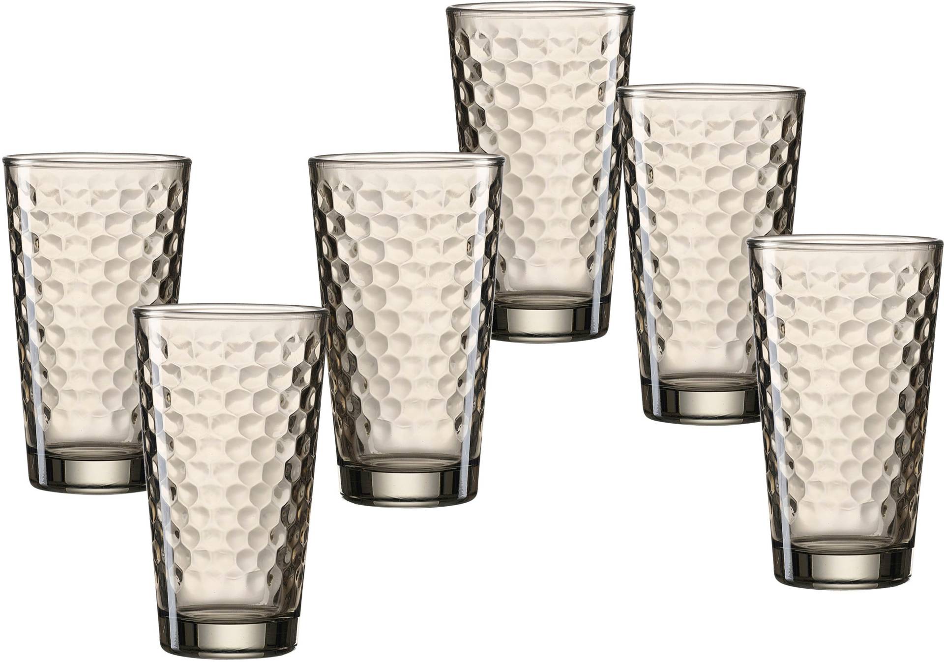 Ritzenhoff & Breker Longdrinkglas »Favo, 6-teilig«, (Set, 6 tlg.), 350 ml von Ritzenhoff & Breker