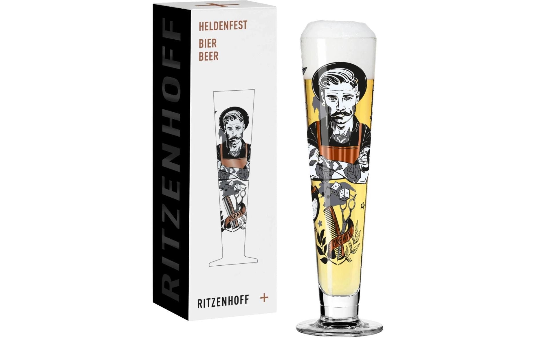 Ritzenhoff Bierglas »Heldenfest No 9. 385 ml, 1 Stück« von Ritzenhoff