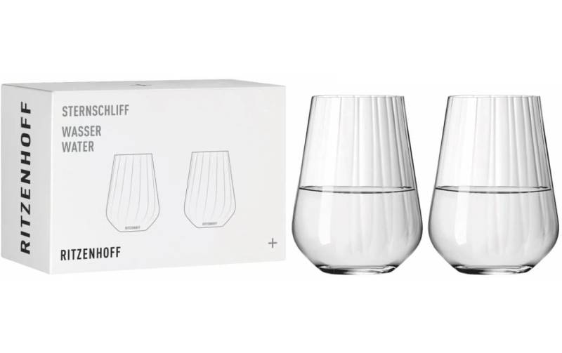 Ritzenhoff Glas »Sternenschliff No 2.«, (Set, 2 tlg.) von Ritzenhoff