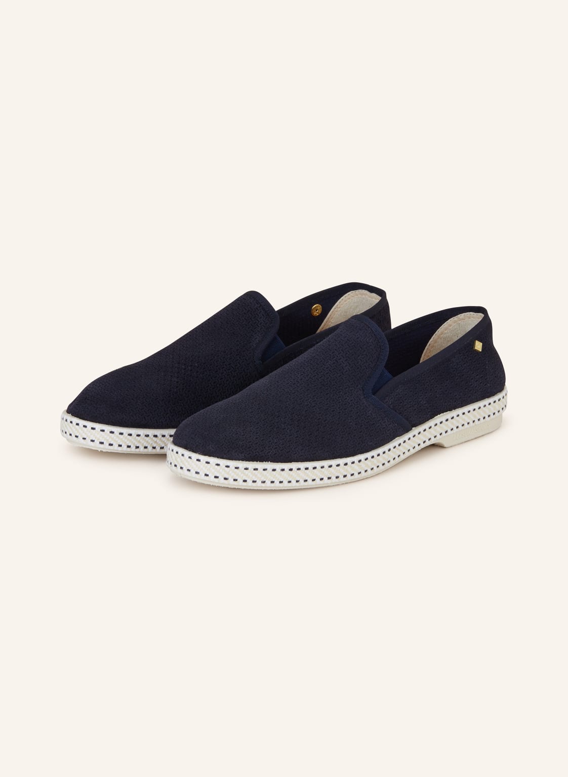 Rivieras Slipper blau von Rivieras