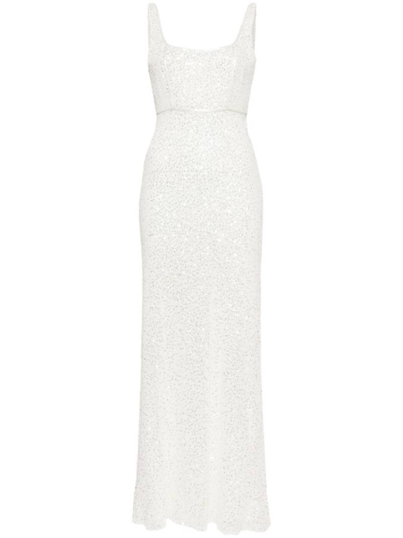 Rixo Megan sequin-embellished maxi dress - White von Rixo