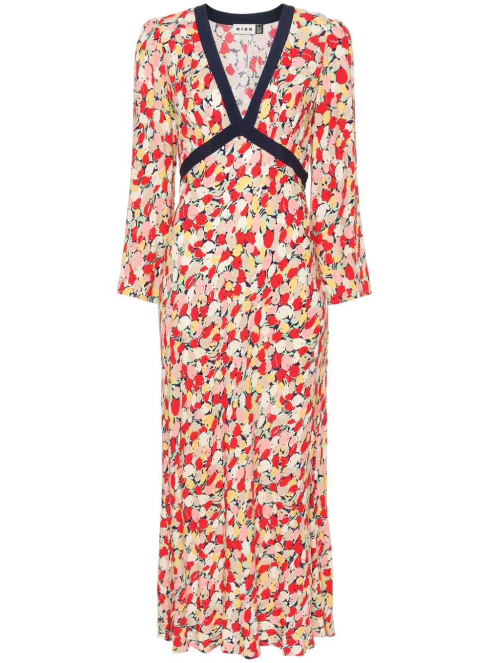 Rixo Tania floral-print maxi dress - Red von Rixo