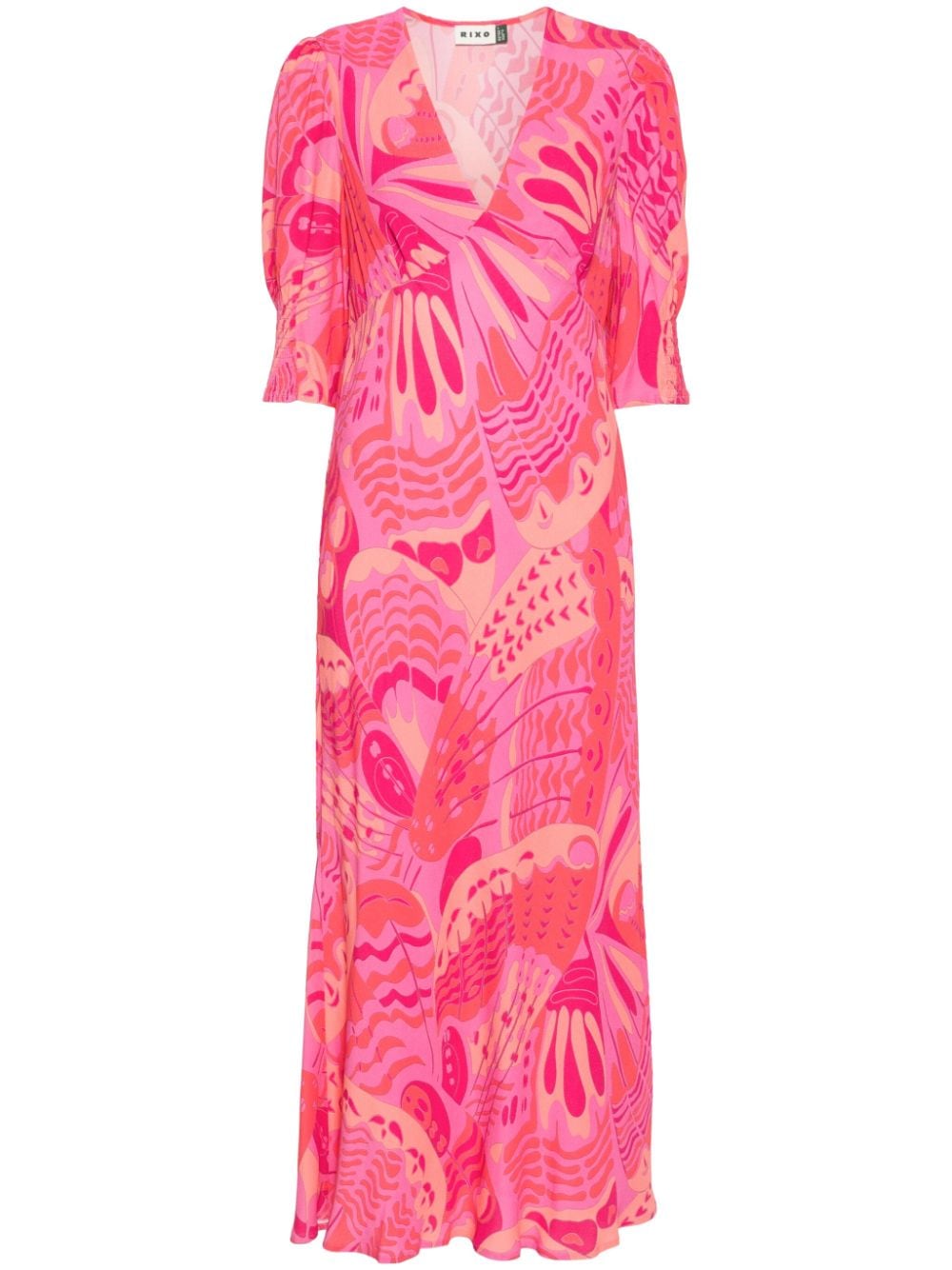 Rixo Zadie midi dress - Pink von Rixo