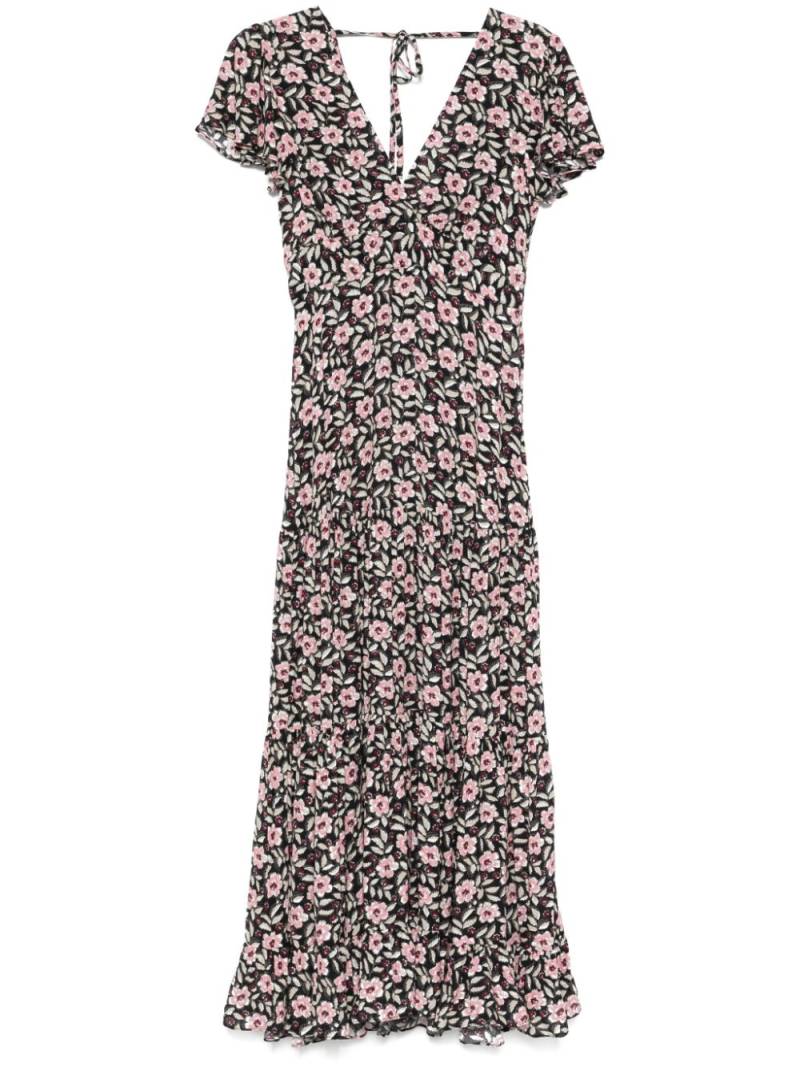 Rixo floral-print maxi dress - Black von Rixo