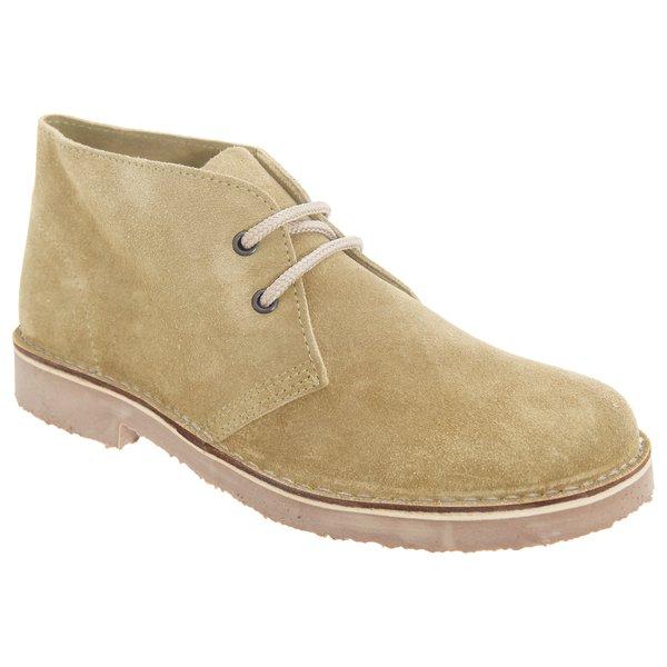 Desert Boots Wüstenstiefel Schuhe, Wildleder, Ungefüttert Damen Nude 36 von Roamers