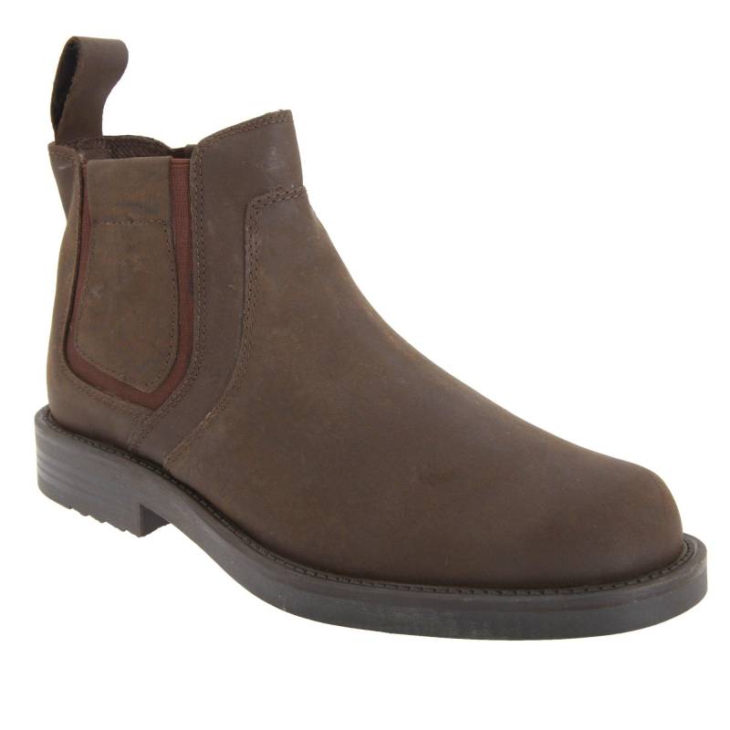 Roamers - Twin Zusset Softie Dealer Stiefel, für Herren, Braun, Größe 43 von Roamers