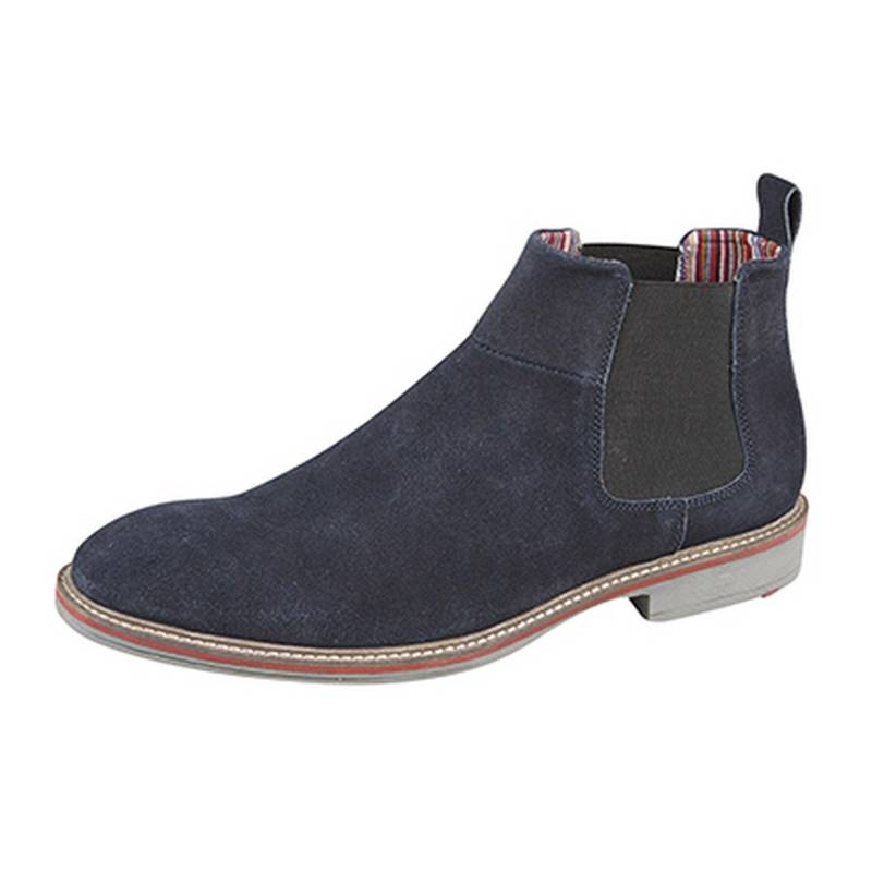 Roamers - Casual Slip On Stiefel, für Herren, Marine, Größe 45.5 von Roamers