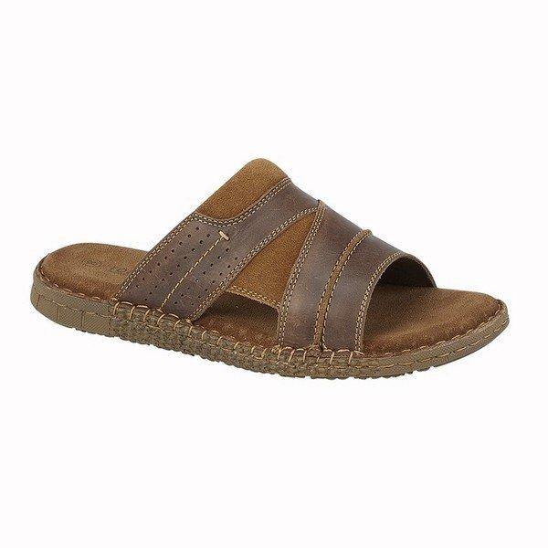 Roamers - Sandalen, Wildleder, für Herren, Braun, Größe 42 von Roamers