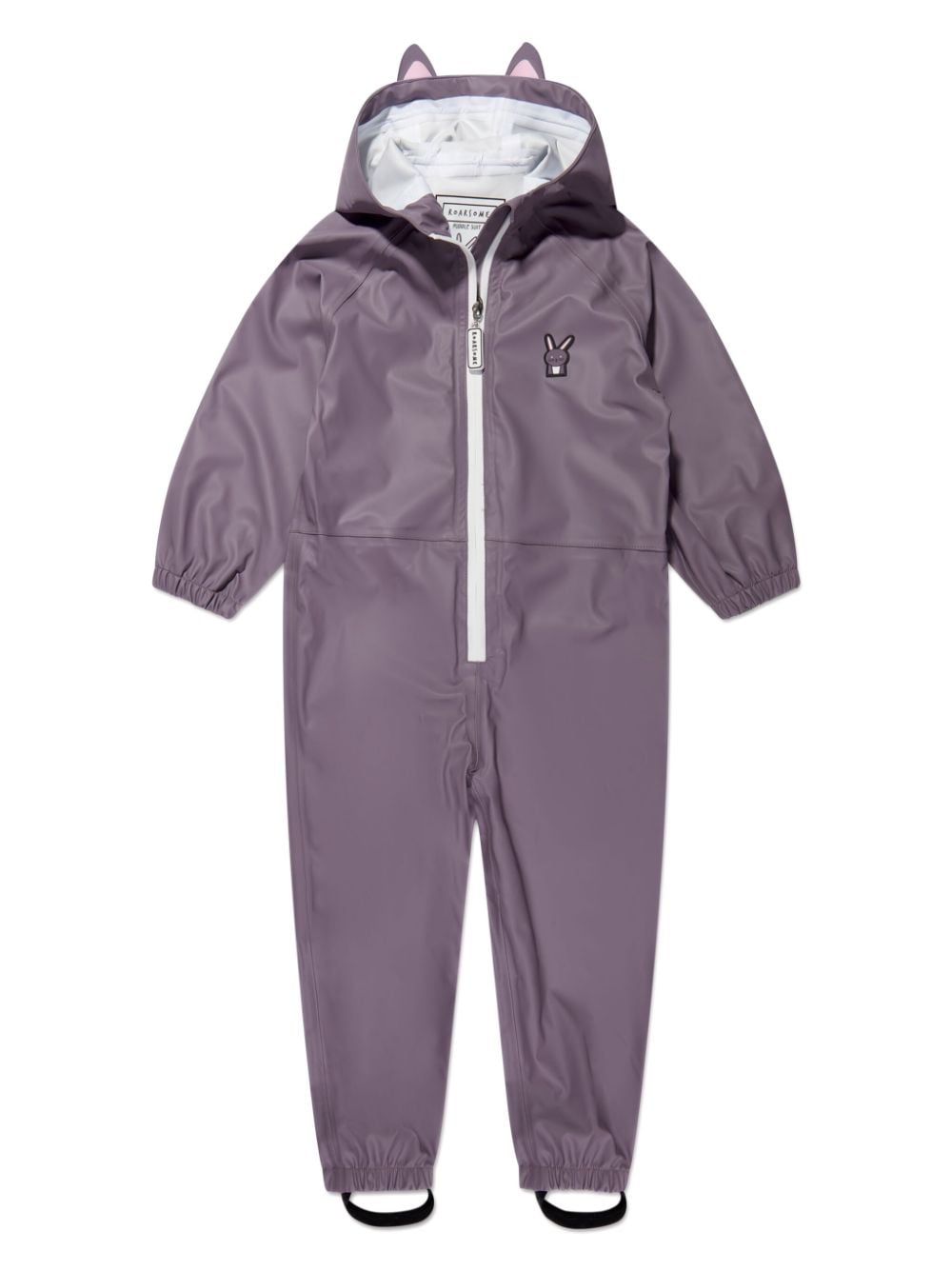 Roarsome Hop Puddle appliqué-logo jumpsuit - Purple von Roarsome