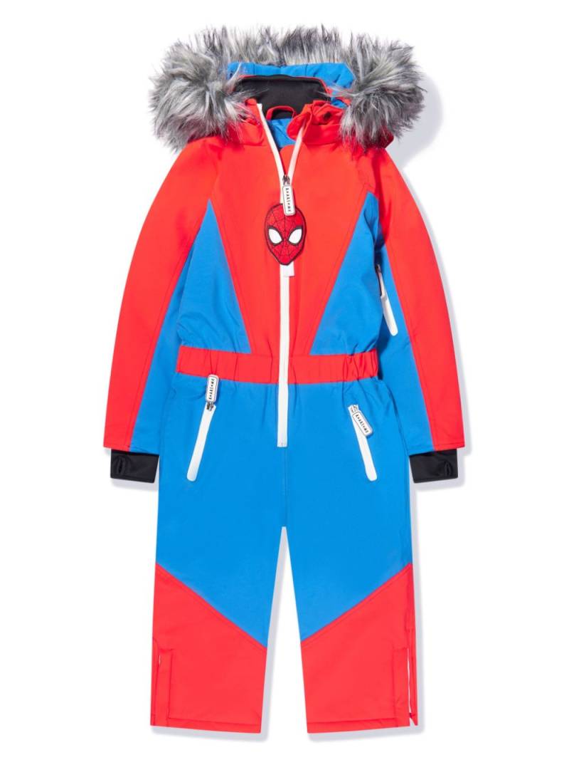 Roarsome Spiderman panelled ski suit - Blue von Roarsome