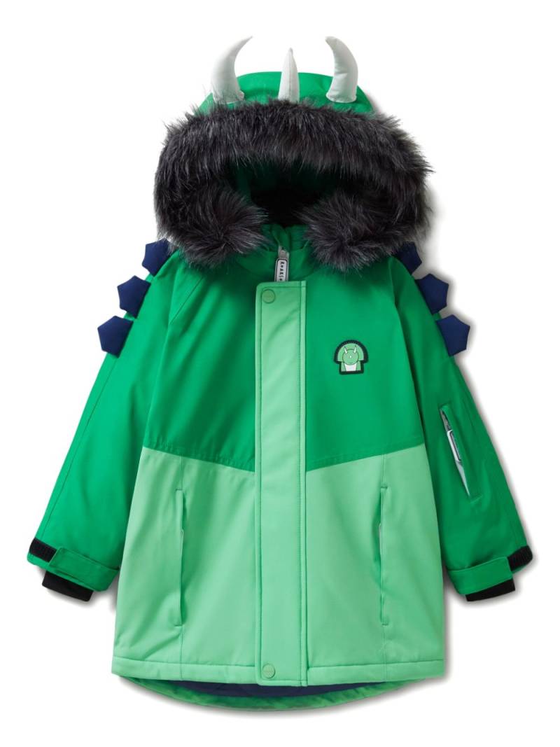 Roarsome patch-detail jacket - Green von Roarsome