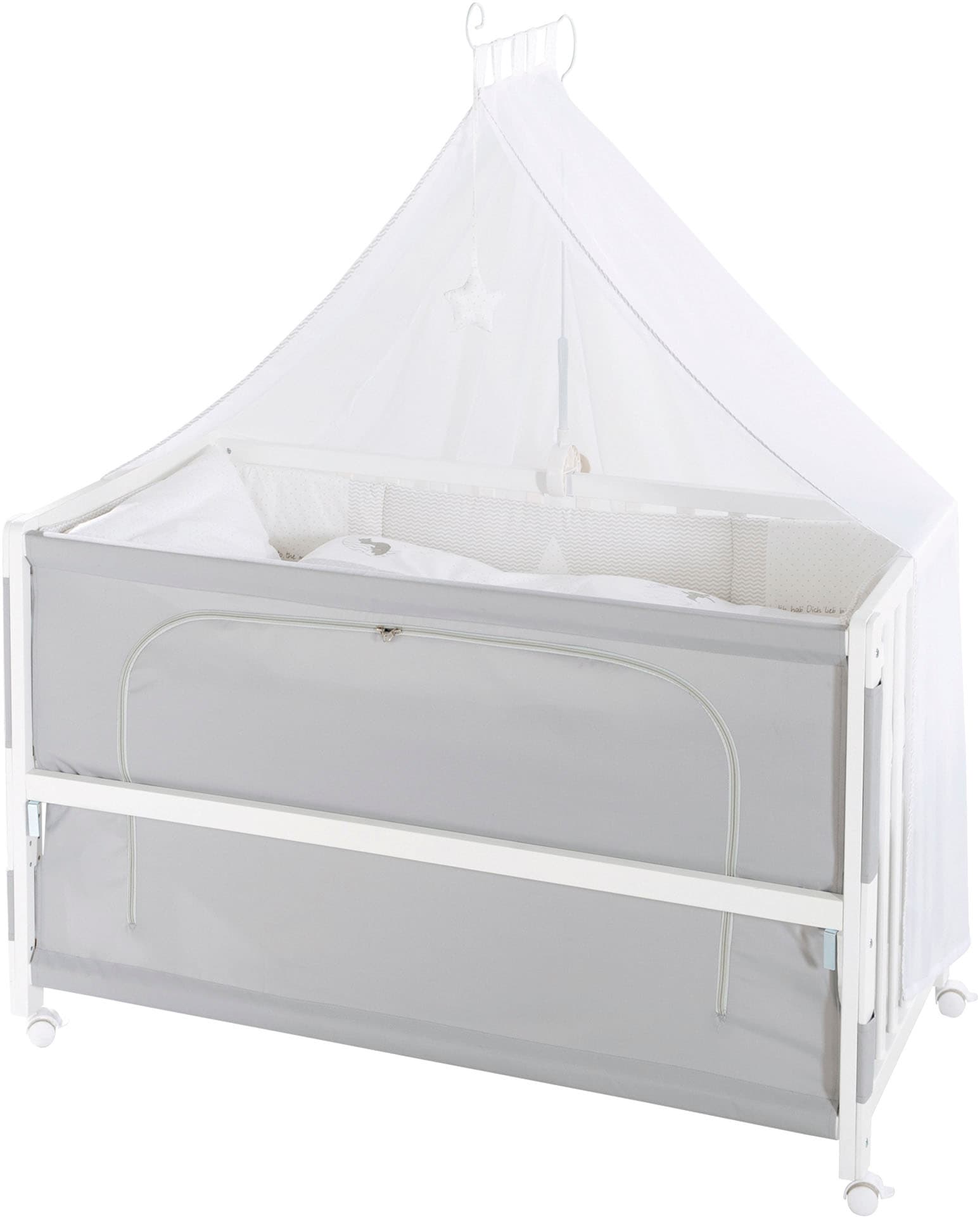 roba® Babybett »Room Bed, Fox & Bunny«, (6 tlg.) von Roba®